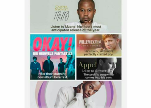 Moonga K is “Apple Music’s Favourite New Artist of the Month!” for April