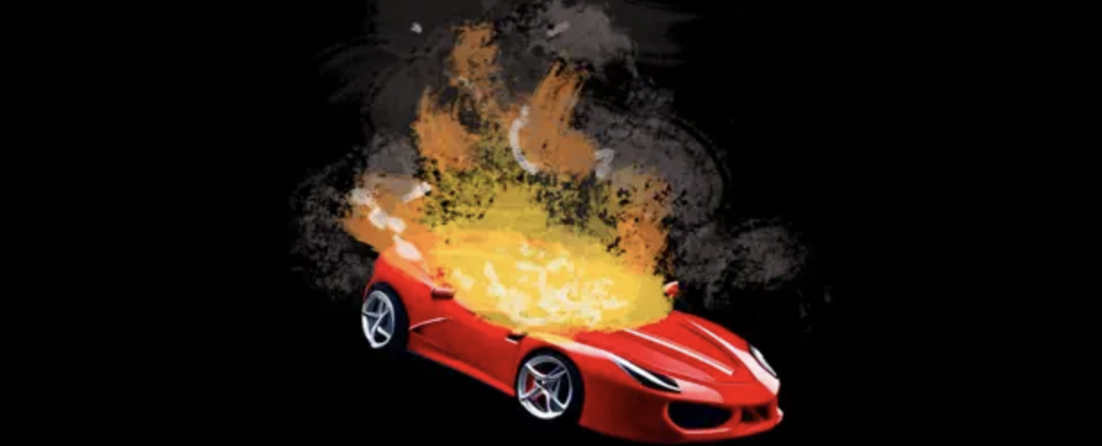 Dive or drive to “Ferrari” by Anything With Yusef.