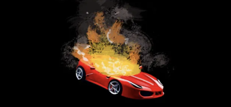Dive or drive to “Ferrari” by Anything With Yusef.